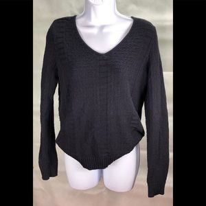 Liz Claiborne sweater.   Navy blue.  M